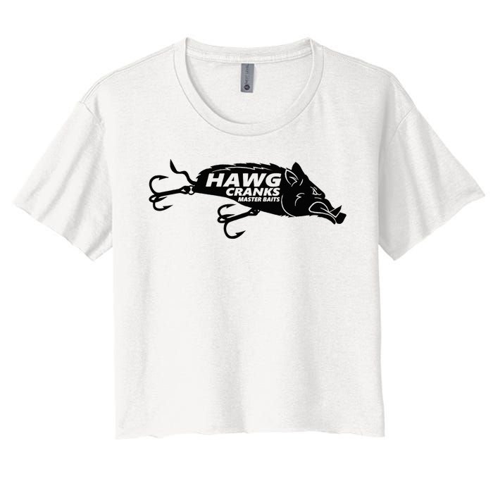 Hawg Cranks Women's Crop Top Tee