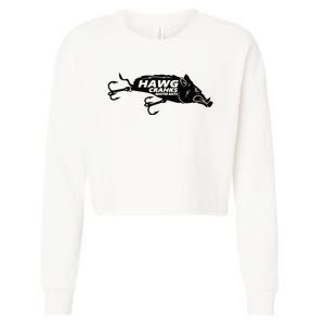 Hawg Cranks Cropped Pullover Crew