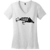 Hawg Cranks Women's V-Neck T-Shirt