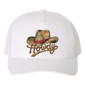 Howdy Cowboy Hat Funny Western Rodeo Yupoong Adult 5-Panel Trucker Hat