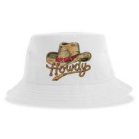 Howdy Cowboy Hat Funny Western Rodeo Sustainable Bucket Hat