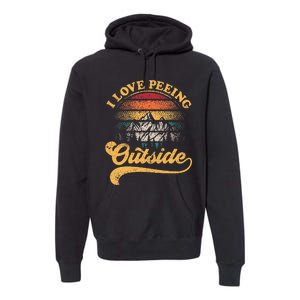 Hiking Camping Premium Hoodie