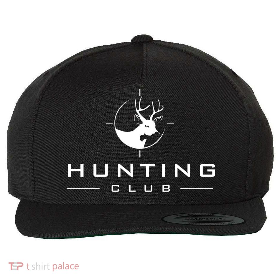 Hunting Club Wool Snapback Cap