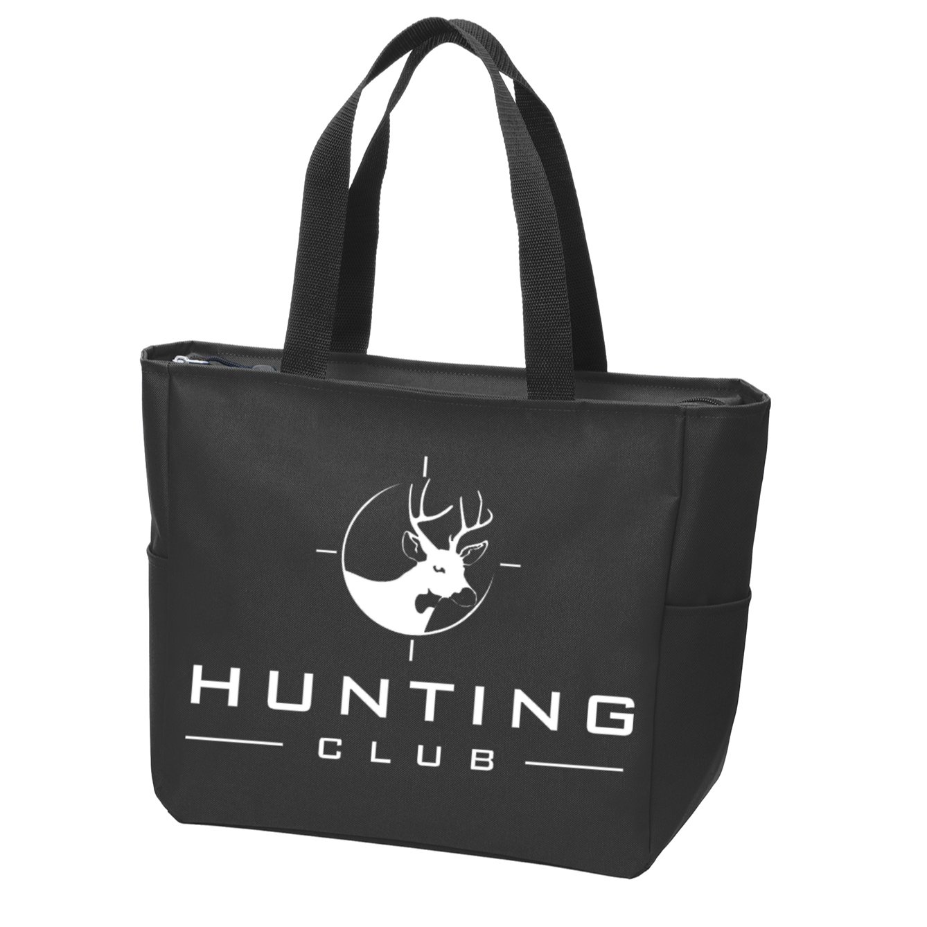 Hunting Club Zip Tote Bag
