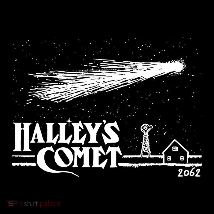 HalleyS Comet High Crown Mesh Back Trucker Hat