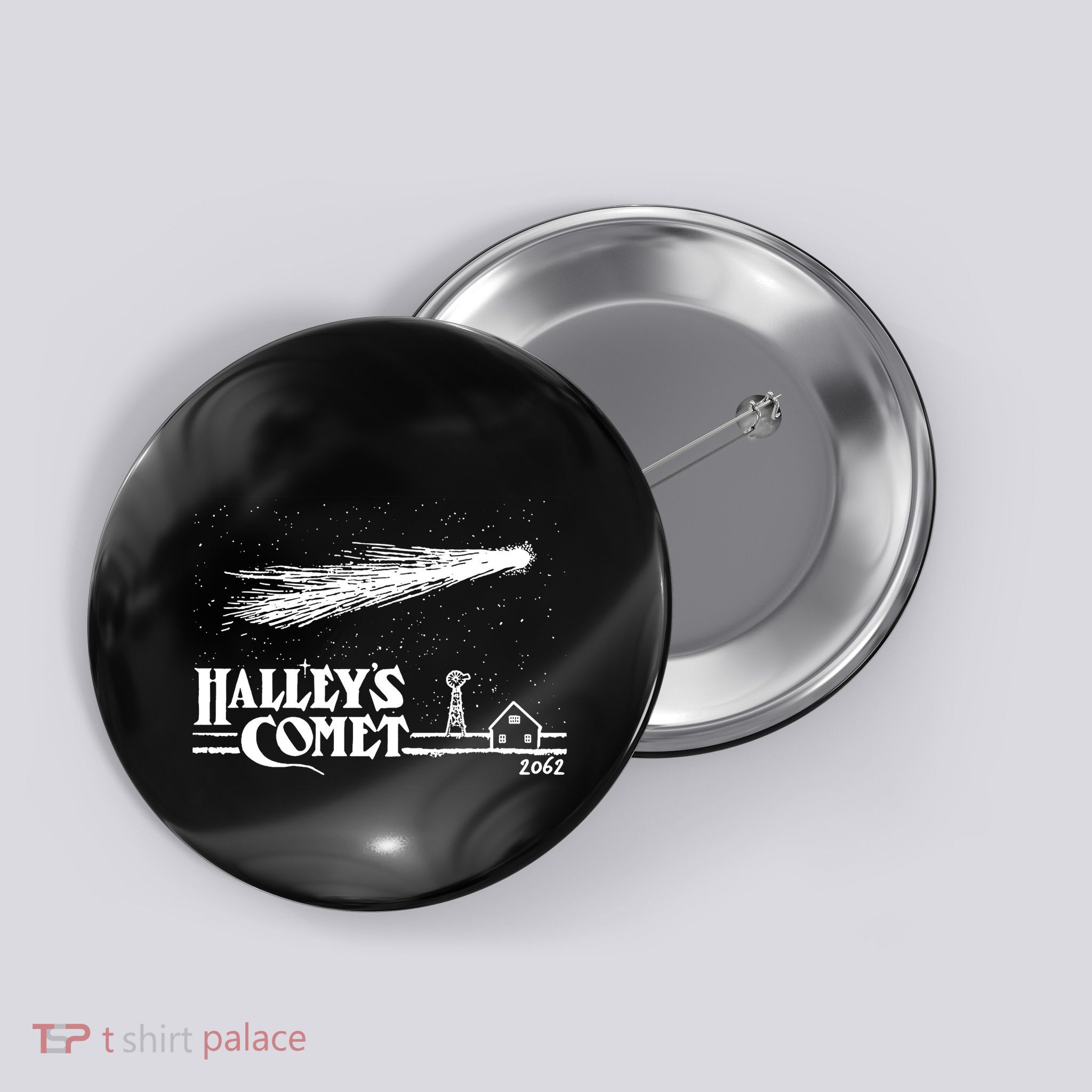 HalleyS Comet Button