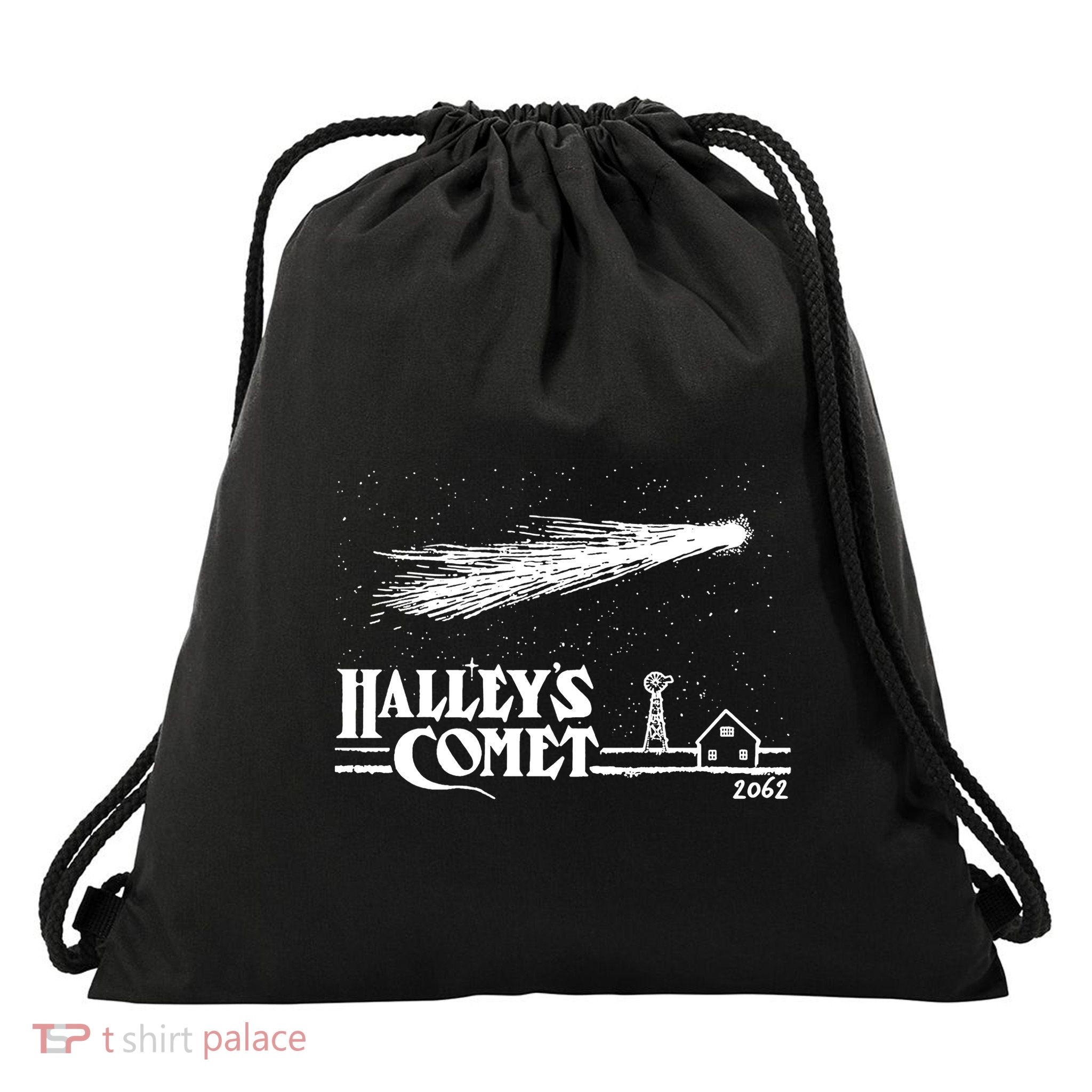 HalleyS Comet Drawstring Bag