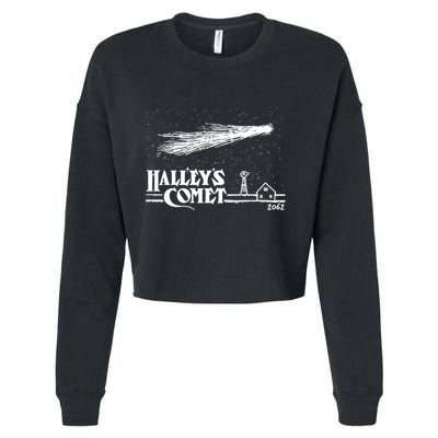 HalleyS Comet Cropped Pullover Crew