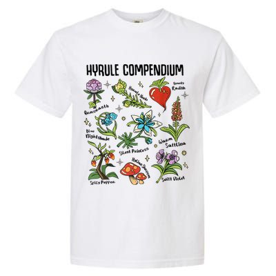 Hyrule Compendium Hyrule Floral Plants Garment-Dyed Heavyweight T-Shirt