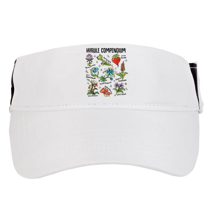 Hyrule Compendium Hyrule Floral Plants Adult Drive Performance Visor