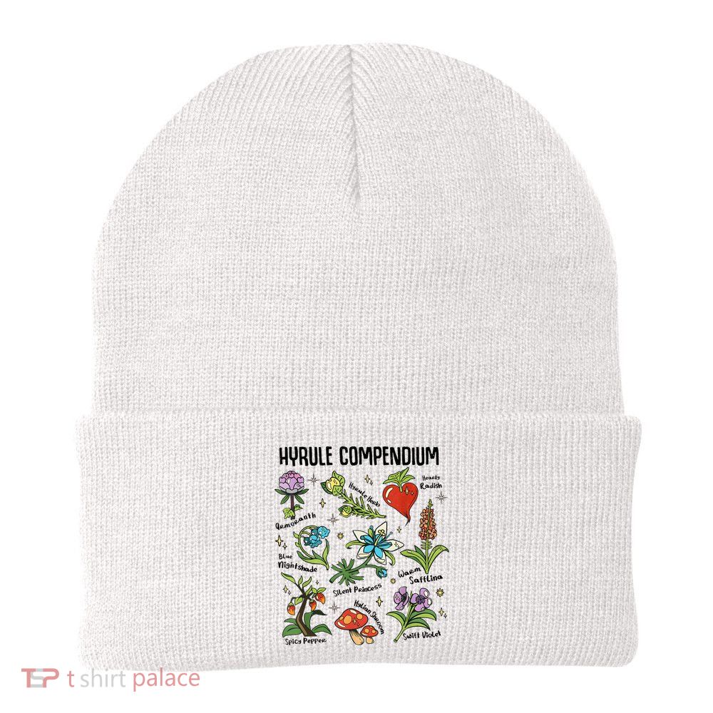 Hyrule Compendium Hyrule Floral Plants Beanie