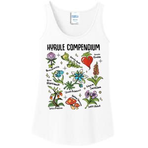 Hyrule Compendium Hyrule Floral Plants Ladies Essential Tank