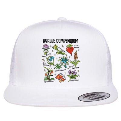 Hyrule Compendium Hyrule Floral Plants Flatbill Hat