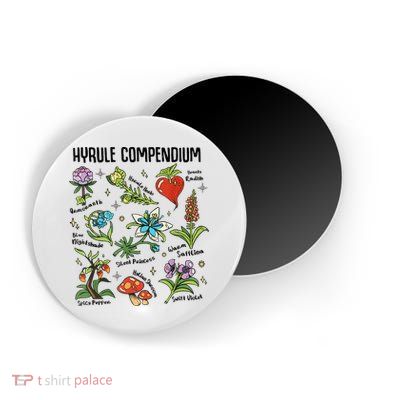 Hyrule Compendium Hyrule Floral Plants Magnet