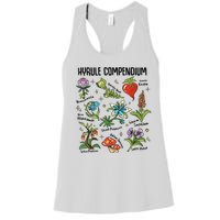 Hyrule Compendium Hyrule Floral Plants Women's Racerback Tank