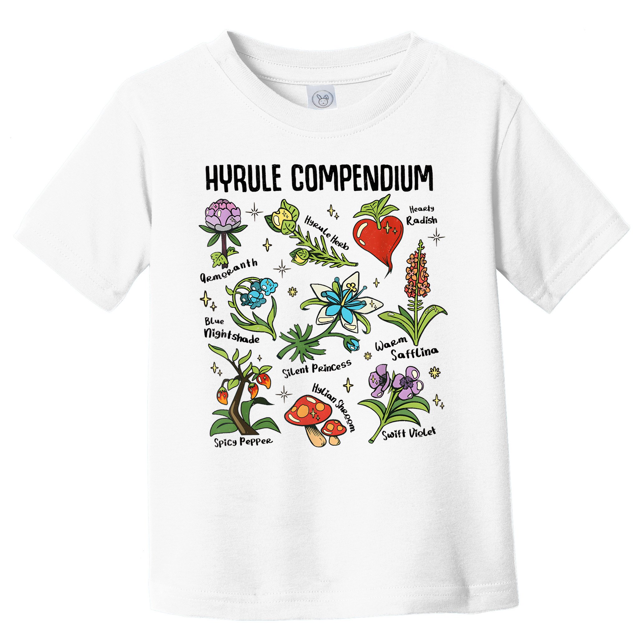 Hyrule Compendium Hyrule Floral Plants Toddler T-Shirt