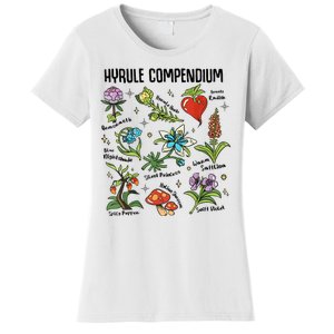 Hyrule Compendium Hyrule Floral Plants Women's T-Shirt