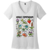 Hyrule Compendium Hyrule Floral Plants Women's V-Neck T-Shirt