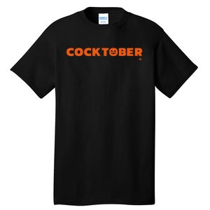 Happy Cocktober Halloween Costume Funny Halloween Tall T-Shirt