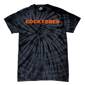 Happy Cocktober Halloween Costume Funny Halloween Tie-Dye T-Shirt