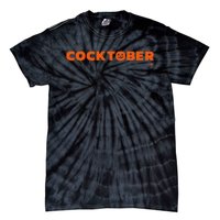 Happy Cocktober Halloween Costume Funny Halloween Tie-Dye T-Shirt