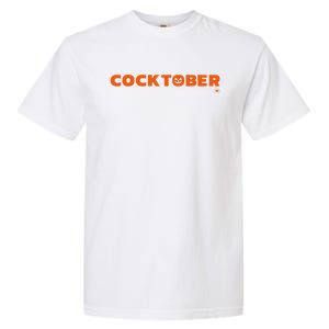 Happy Cocktober Halloween Costume Funny Halloween Garment-Dyed Heavyweight T-Shirt