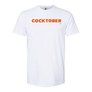 Happy Cocktober Halloween Costume Funny Halloween Softstyle CVC T-Shirt