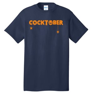 Happy Cocktober Halloween Costume Funny Halloween Tall T-Shirt