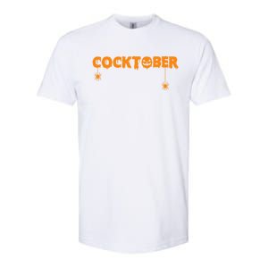 Happy Cocktober Halloween Costume Funny Halloween Softstyle CVC T-Shirt