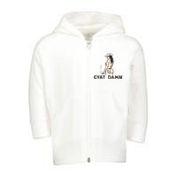 Hot Cowgirl Toddler Zip Fleece Hoodie