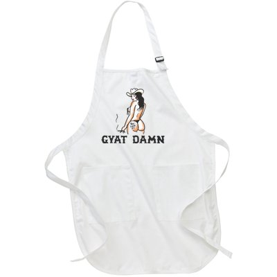 Hot Cowgirl Full-Length Apron With Pockets