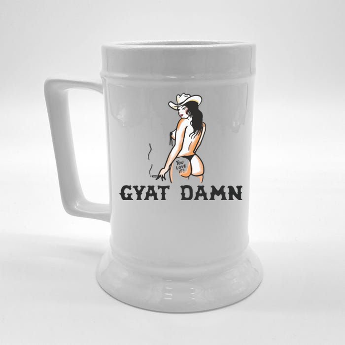 Hot Cowgirl Beer Stein