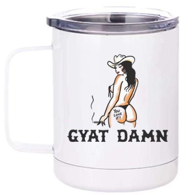 Hot Cowgirl 12 oz Stainless Steel Tumbler Cup