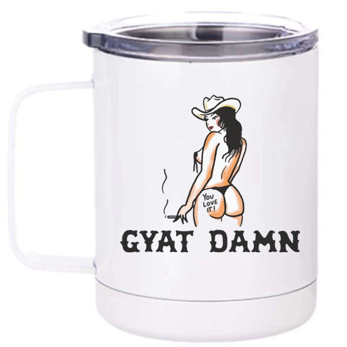 Hot Cowgirl 12 oz Stainless Steel Tumbler Cup