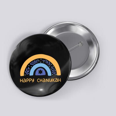 Happy Chanukah  Hanukkah  Button