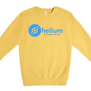 Helium Crypto HODL HNT Token, Helium Miner, People’s Network Premium Crewneck Sweatshirt