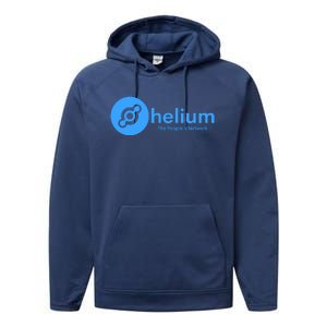 Helium Crypto HODL HNT Token, Helium Miner, People’s Network Performance Fleece Hoodie