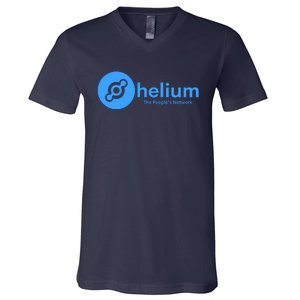 Helium Crypto HODL HNT Token, Helium Miner, People’s Network V-Neck T-Shirt