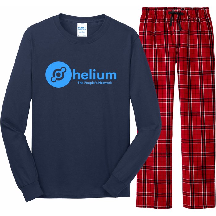 Helium Crypto HODL HNT Token, Helium Miner, People’s Network Long Sleeve Pajama Set