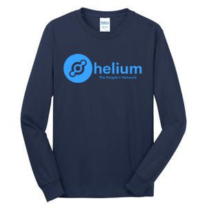 Helium Crypto HODL HNT Token, Helium Miner, People’s Network Tall Long Sleeve T-Shirt