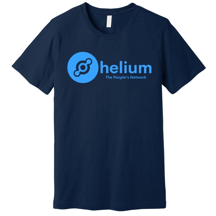 Helium Crypto HODL HNT Token, Helium Miner, People’s Network Premium T-Shirt