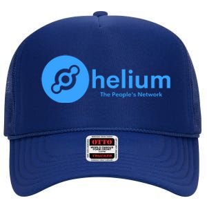 Helium Crypto HODL HNT Token, Helium Miner, People’s Network High Crown Mesh Back Trucker Hat