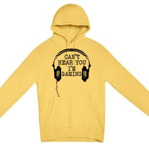 Headset CanT Hear You IM Gaming Premium Pullover Hoodie