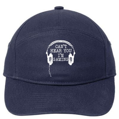 Headset CanT Hear You IM Gaming 7-Panel Snapback Hat