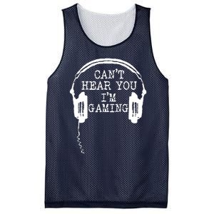 Headset CanT Hear You IM Gaming Mesh Reversible Basketball Jersey Tank