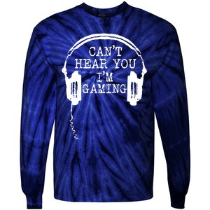 Headset CanT Hear You IM Gaming Tie-Dye Long Sleeve Shirt