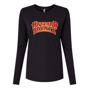 Hazzard County Womens Cotton Relaxed Long Sleeve T-Shirt