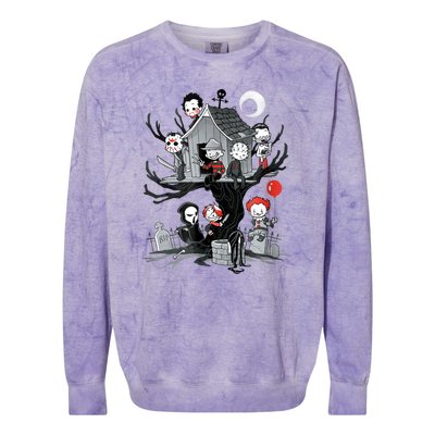 Horror Clubhouse Colorblast Crewneck Sweatshirt