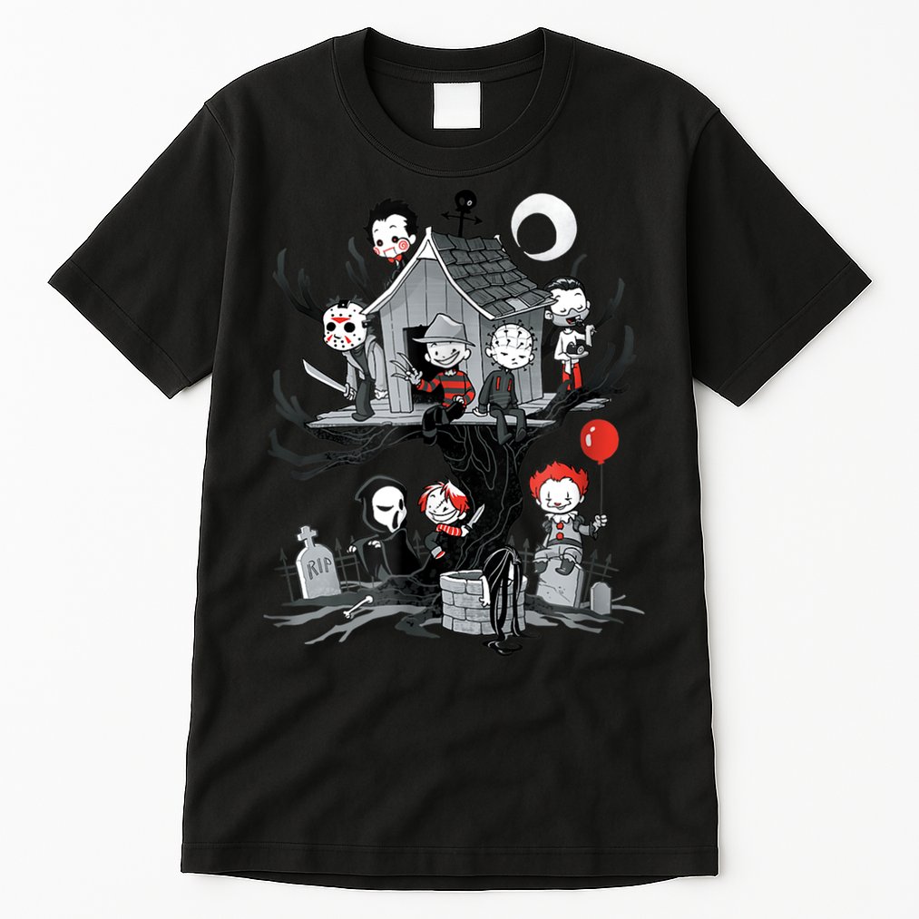 Horror Clubhouse Tall T-Shirt