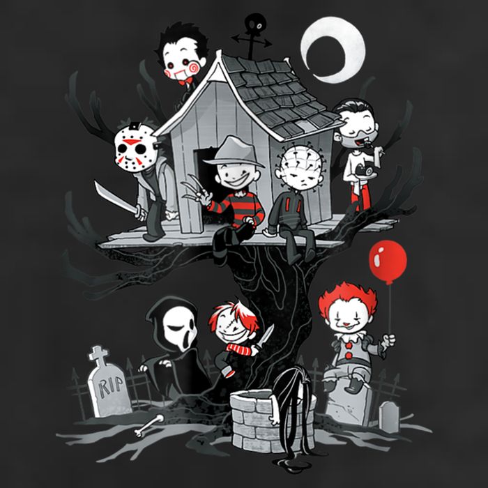 Horror Clubhouse 25L Jumbo Tote